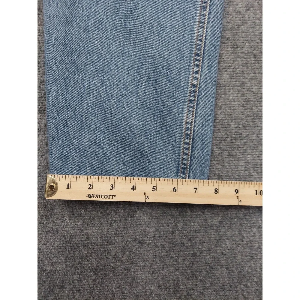 Vtg‎ Levis 550 Jeans 34x31 (Tag 36x32) Blue Light Wash Y2K Relaxed Fit Cotton